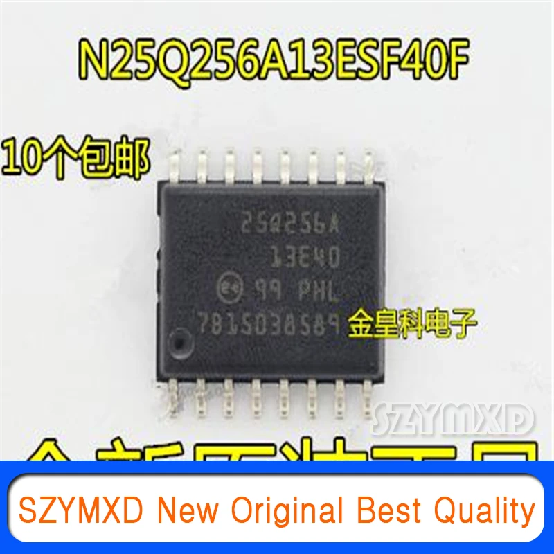 5Pcs/Lot New Original Authentic N25Q256A13ESF40G FLASH 256MBIT 108MHZ 16SO In Stock