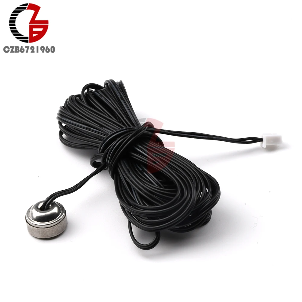 1/2/3/5Meter W1209 Thermostat Magnetic Sensor Probe High Precision Temperature Controller NTC Thermistor 10K Replace DS18B20