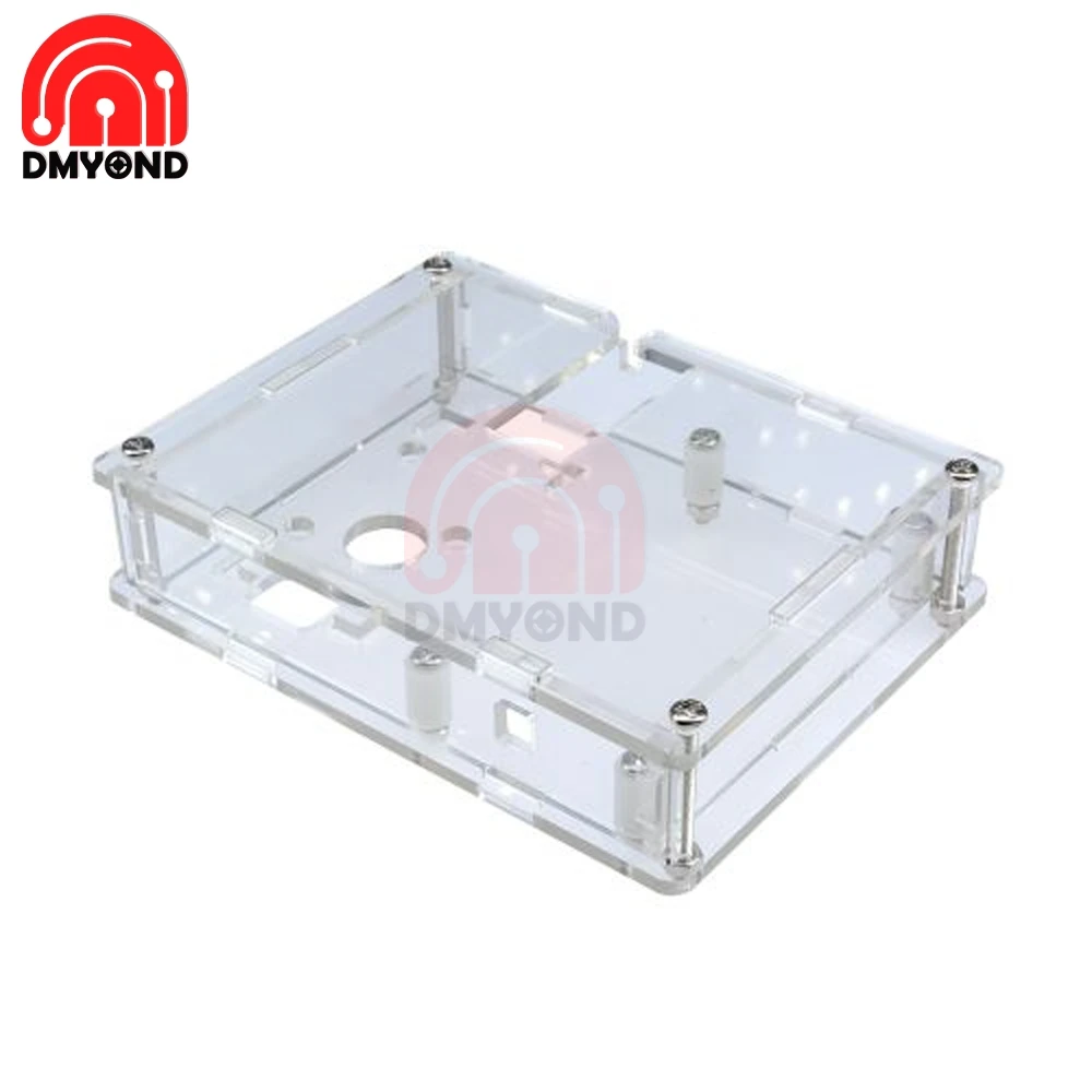 LCR-T4 Transistor Housing Clear Acrylic Case Shell Housing For LCR-T4 M328 Transistor Tester Capacitance Mega328