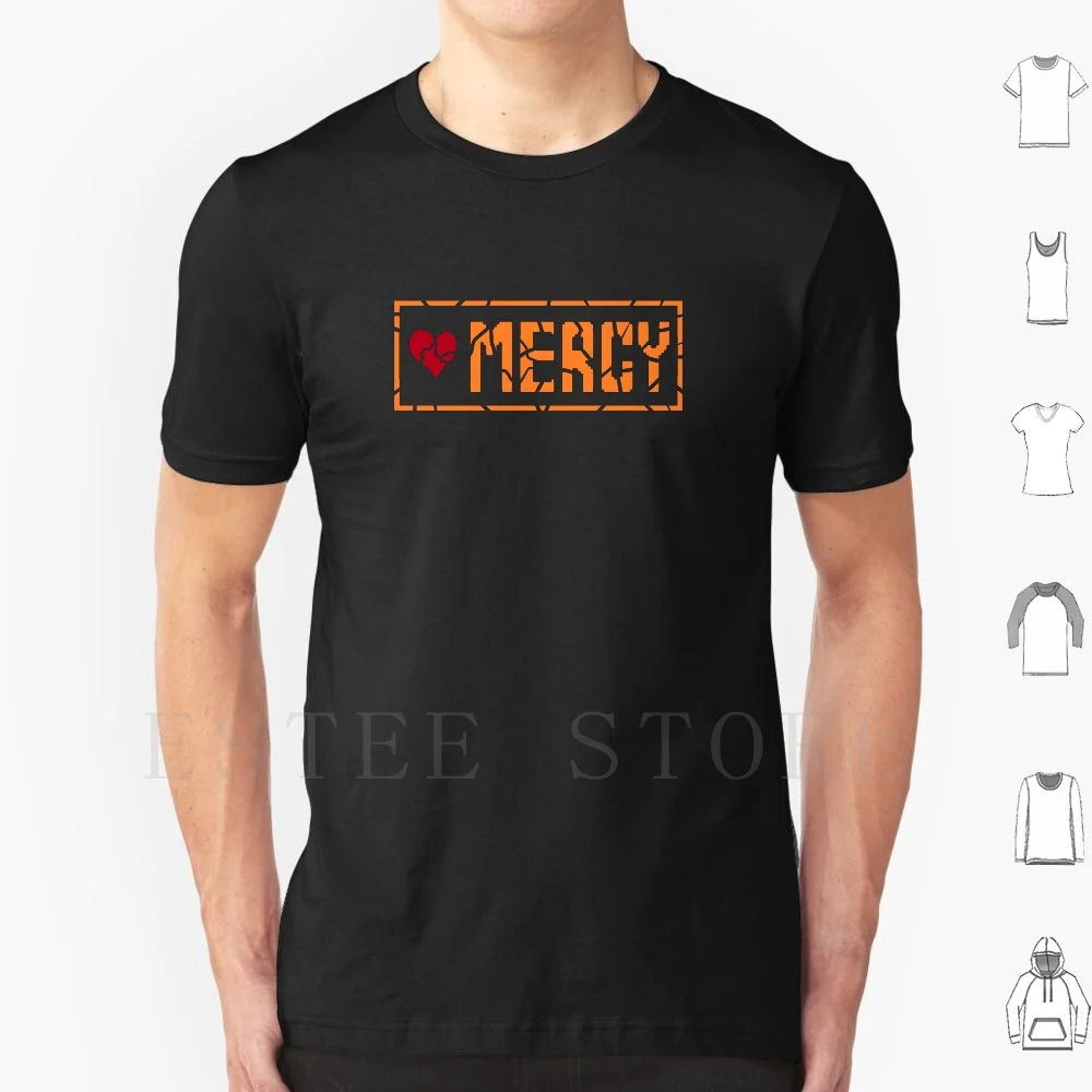 Mercy-Undertale T Shirt Cotton Men DIY Print Undertale Sans Papyrus Determination Mercy Spare