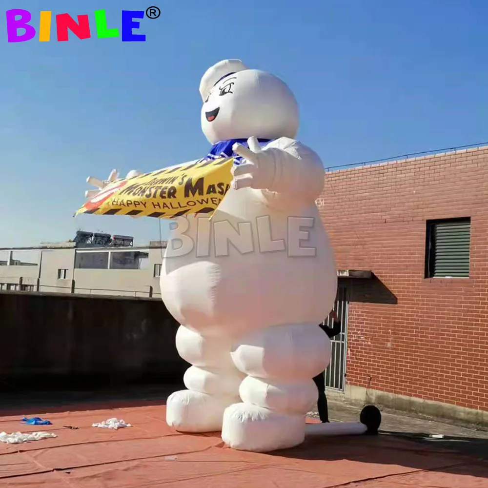 Busters gonflables en PVC pour fêtes et fêtes, avec bannière de Slogan publicitaire, pour décoration d'halloween