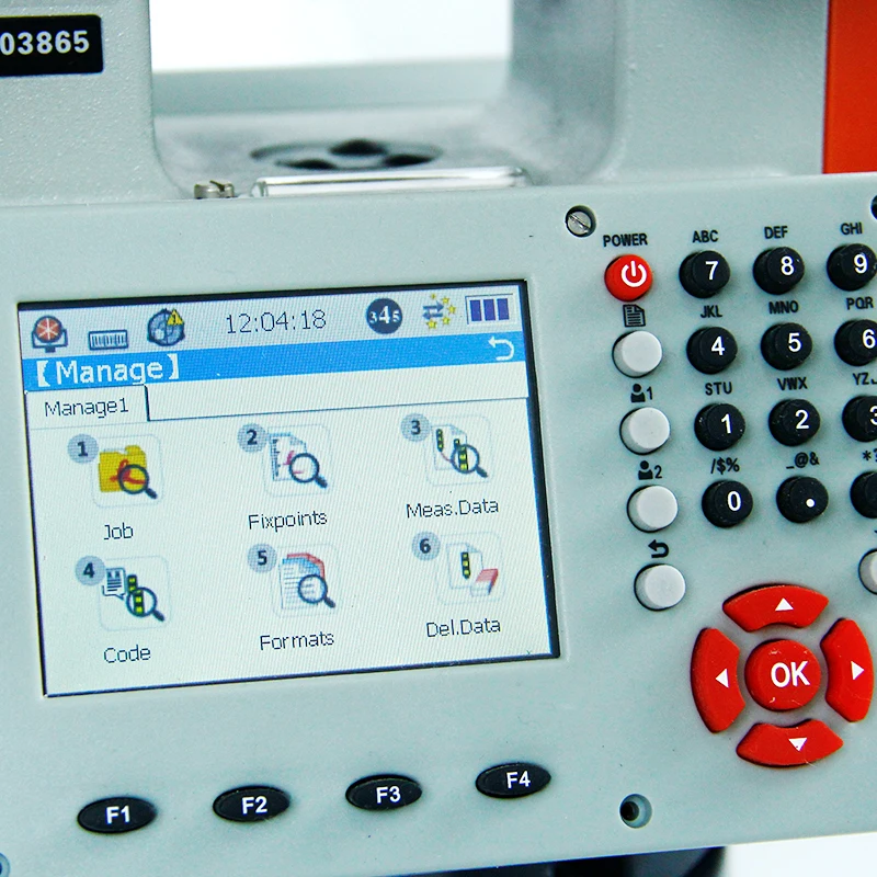 DAD DTM952R Windows CE operation System 400m reflectorless Total Station with color LCD