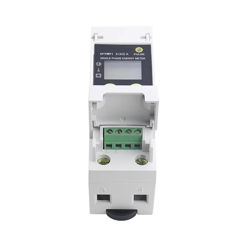 DFPM91 Electronic Watt-hour Meter AC Energy Meter Single-Phase Multi-Function Smart Reading RS485/MODBUS Communication