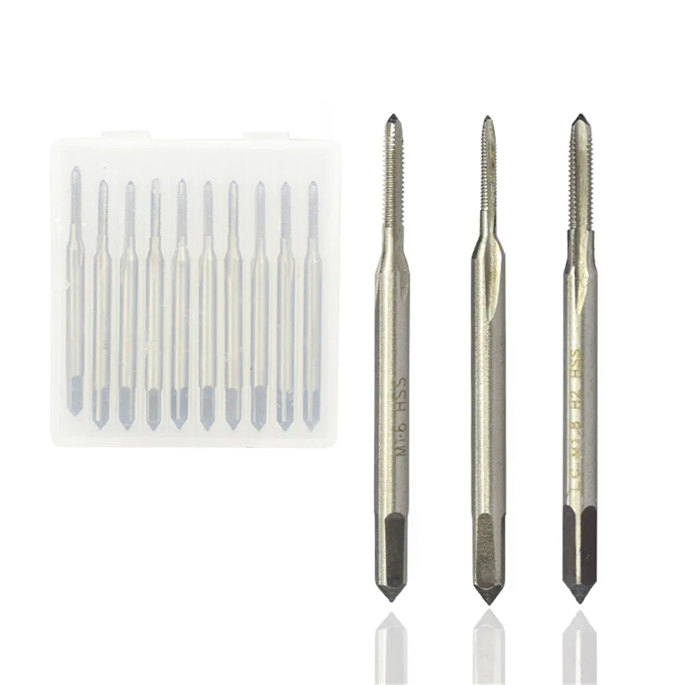 M1-M1.8 Mini Thread Tap Drill Hss 6542 Straight Flute Screw Hole  Metric    Machine
