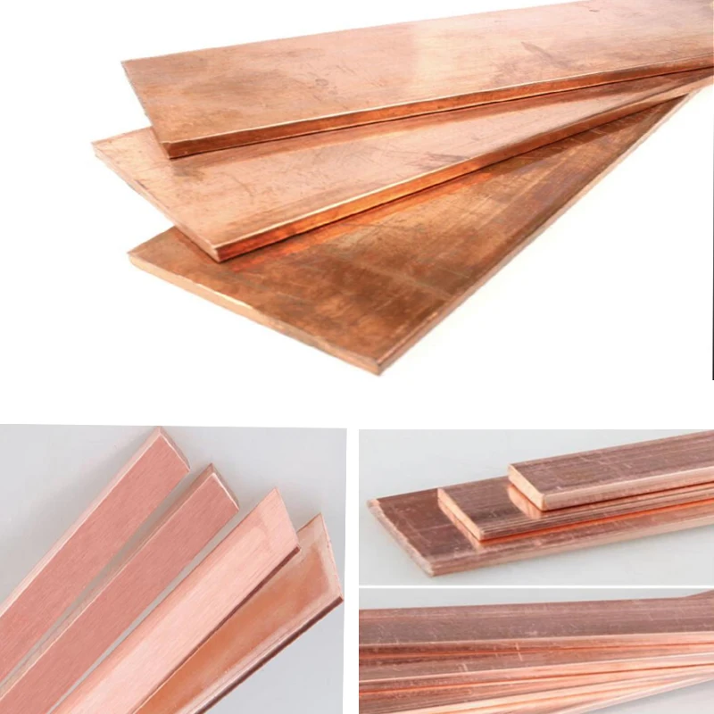 Pure Copper Anode Sheet 1Pcs 99% Purity Copper Electrode Strip for Copper Electroplating and Jewelry Plating