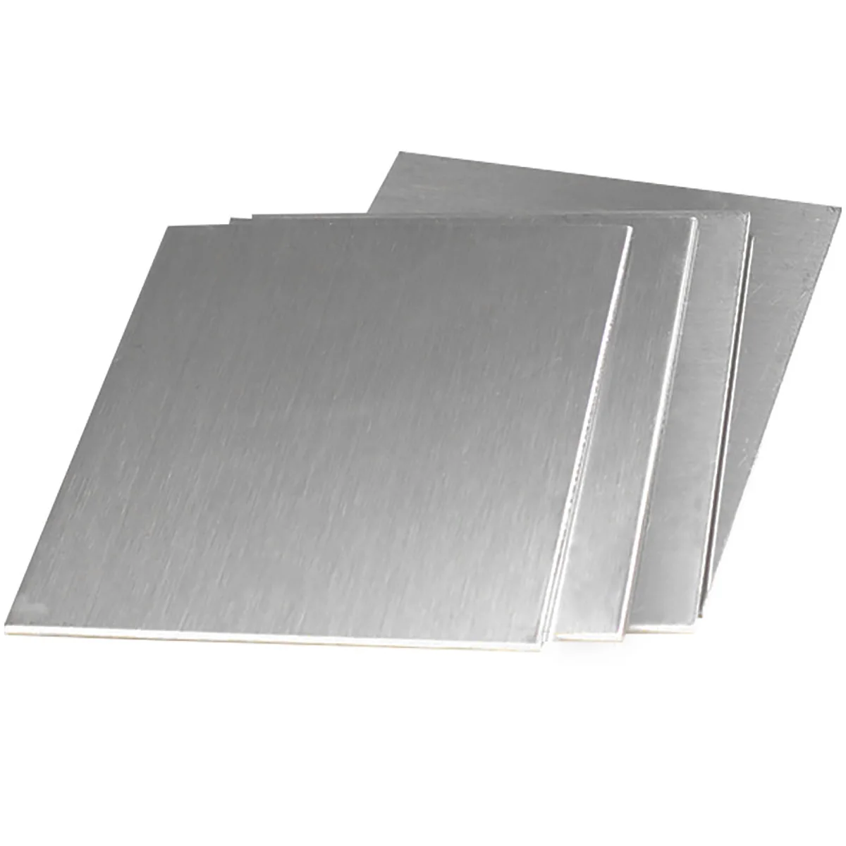 1pcs 300x300mm 301 Stainless Steel Square Plate Polished Plate Sheet Foil Laser Cutting DIY Materials Thickness 0.5 to 1mm