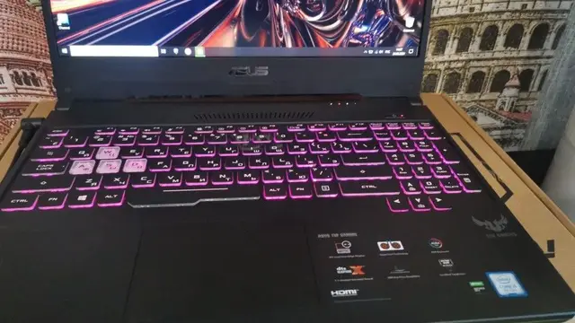 RU/US/UK klawiatura do laptopa ASUS TUF FX505 FX505DY FX505DT FX505GM FX705 FX95G FX95DU FX705DY FX705GM FX705DT RGB podświetlenie