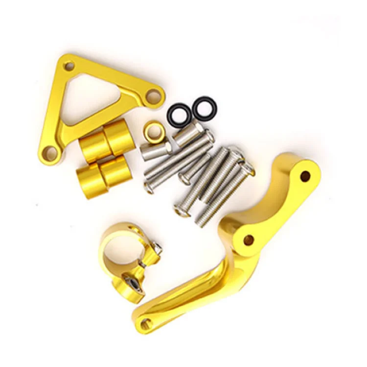 Suitable for Ducati 696 796 795 modified CNC titanium size damper torsion rod seat direction stabilizer