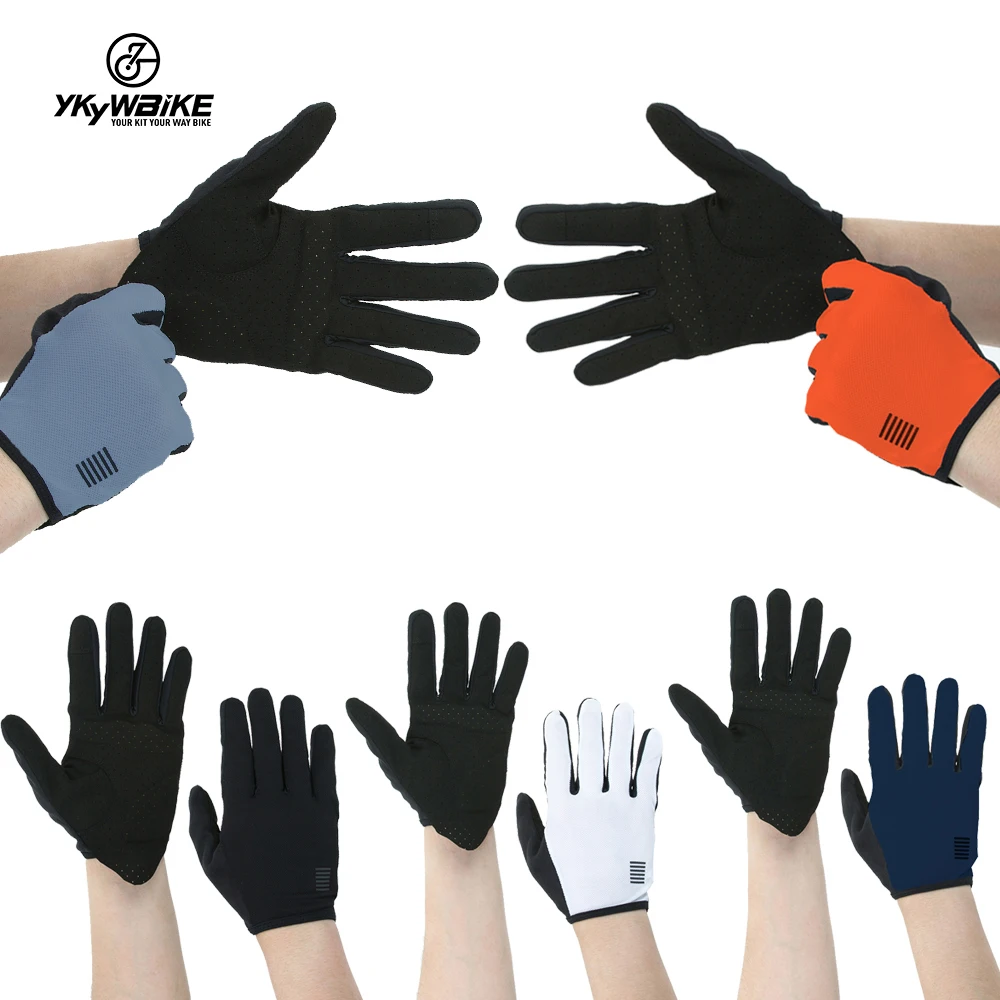 YKYWBIKE Breathable Cycling Gloves Touch Screen Riding MTB Bike Bicycle Gloves  Motorcycle Winter Autumn Bike Gloves