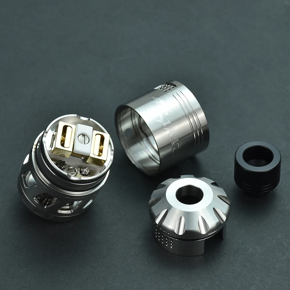 25 Simurg SX RTA 316 SS topaid 6.5 E- vs Gryphus 2 topcoil replacement coil for coils & atomizers - gallery image 2