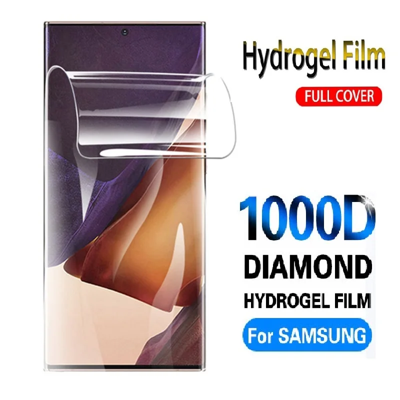 Hydrogel Film Screen Protector for Samsung Galaxy Note 20 Ultra S20 Plus Soft Film Protection for Samsung Note20 Ultra Not Glass