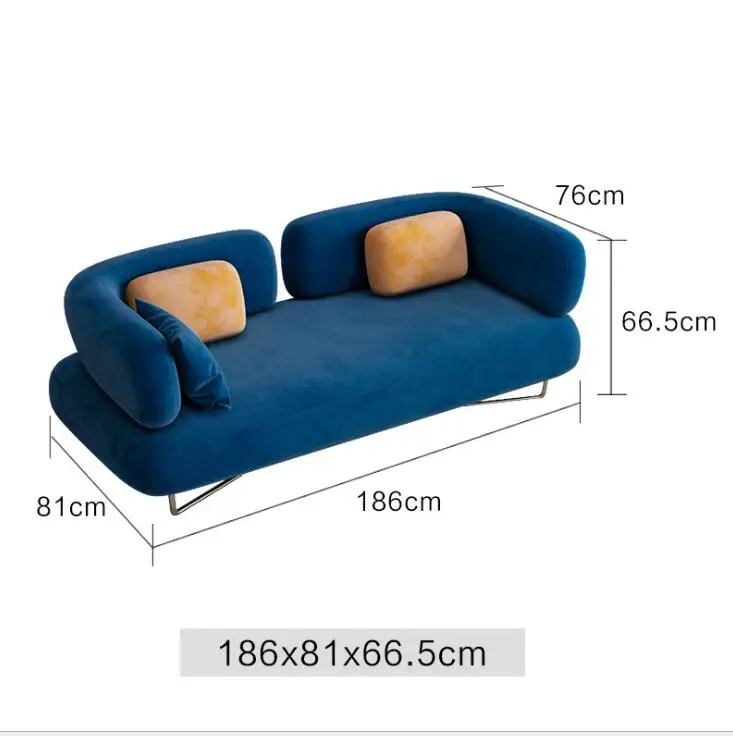 Sofa Ganda Lurus Ruang Tamu