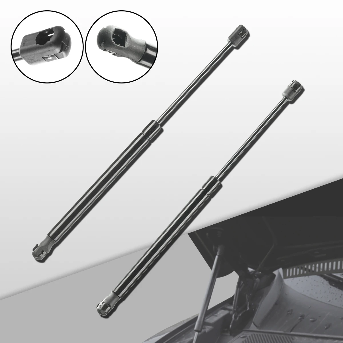 2 PCS Rear Window Glass lift supports Shock Struts for Hyundai Tucson 2005 2006 2007 2008 2009 SG367011