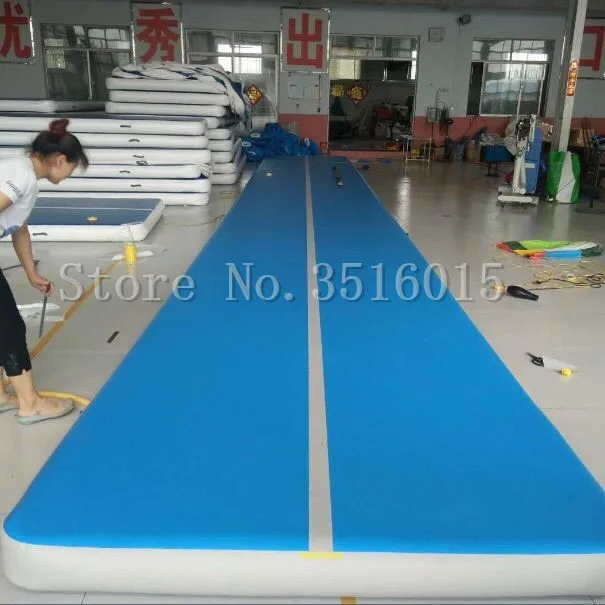 Free Shipping Air Track 6x1x0.2m Air Track Tumble Track Inflatable Gymnastic Mat Tumbling Air Track for Gymnastics Airtrack Mat