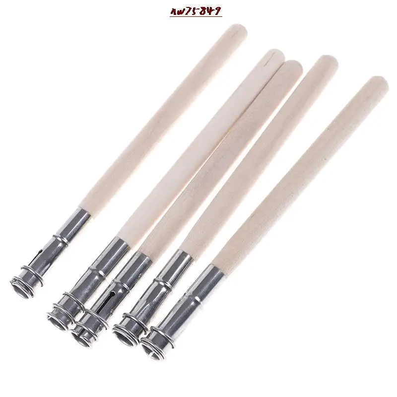 5Pcs Pencil Painting Extender Adjustable Wooden Lengthener Holder Drawing Tool Increase the Length Easy to Use