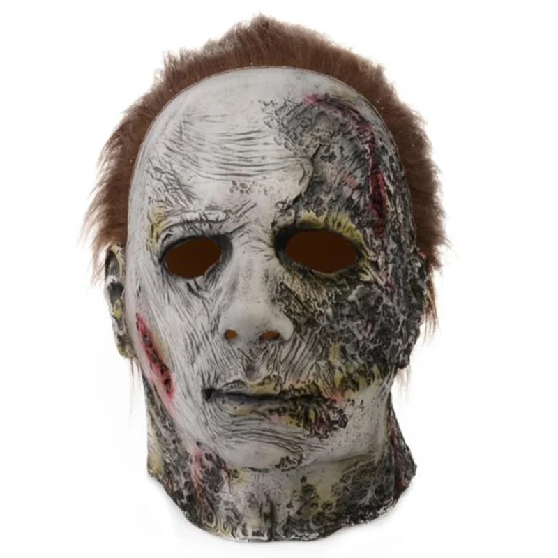 

2021 Halloween Kills Movie Michael Myers Mask Cosplay Horror Helmet Halloween Masquerade Party Mask Prop