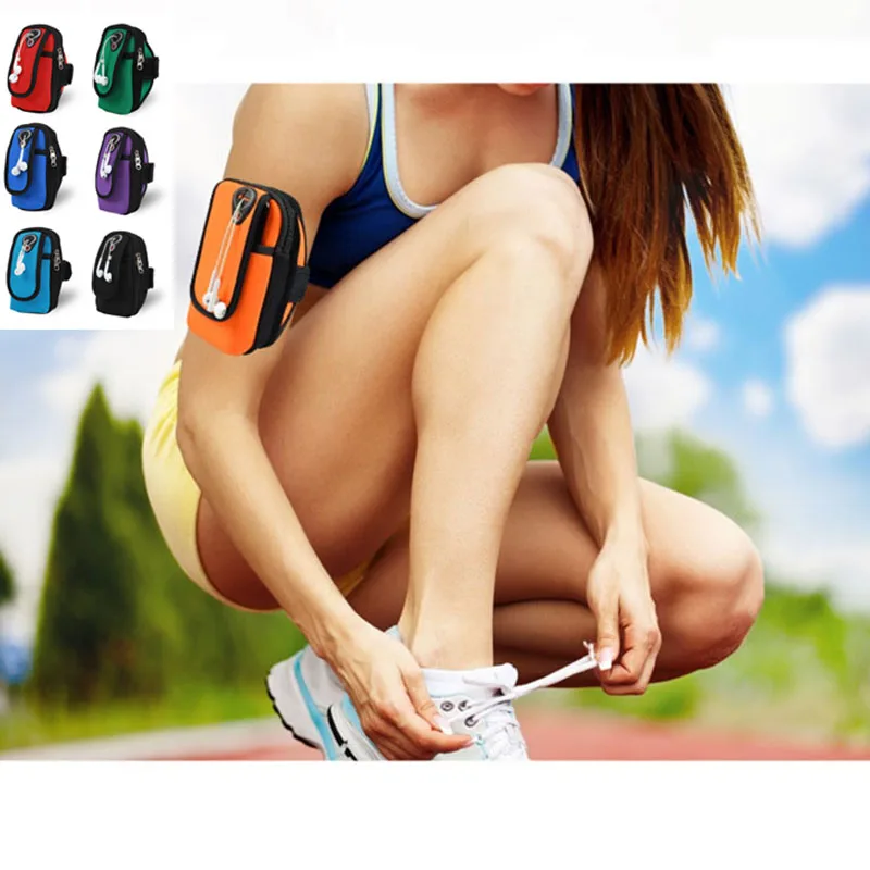 Running sport armband arm band bag Pouch for iphone 11 x xr 7 8 6s infinix LG G6 G7 V30 porta oneplus 7t  6 6t 5t celular case