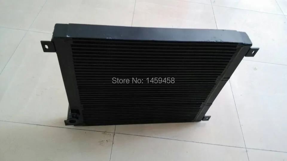 54753918 black plate fin aluminum air cooler water cooler radiator
