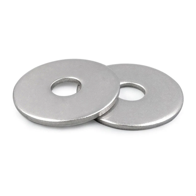 2/50X M2.5 M3 M3.5 M4 M5 M6 M8 M10 M12 M14 M16 A2-70 304 Stainless Steel Large Size Oversize Big Wider Flat Washer Plain Gasket