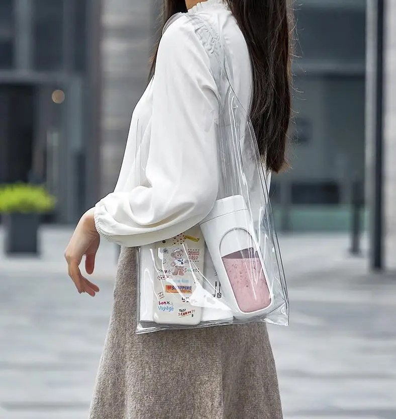 휴대용 스무디 블렌더 300ML 미니 USB 믹서 전기 과즙 충전기, Vitamer 과일 과즙