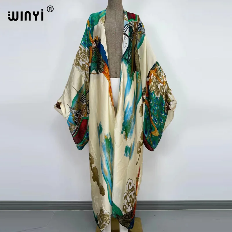 Manga Batwing KIMONO Bikini para Mulheres, Boho Cardigan, KIMONO, KIMONO, KIMONO, KIMONO, África do Sul, Boho, Sexy, Costurado, África, Coquetel