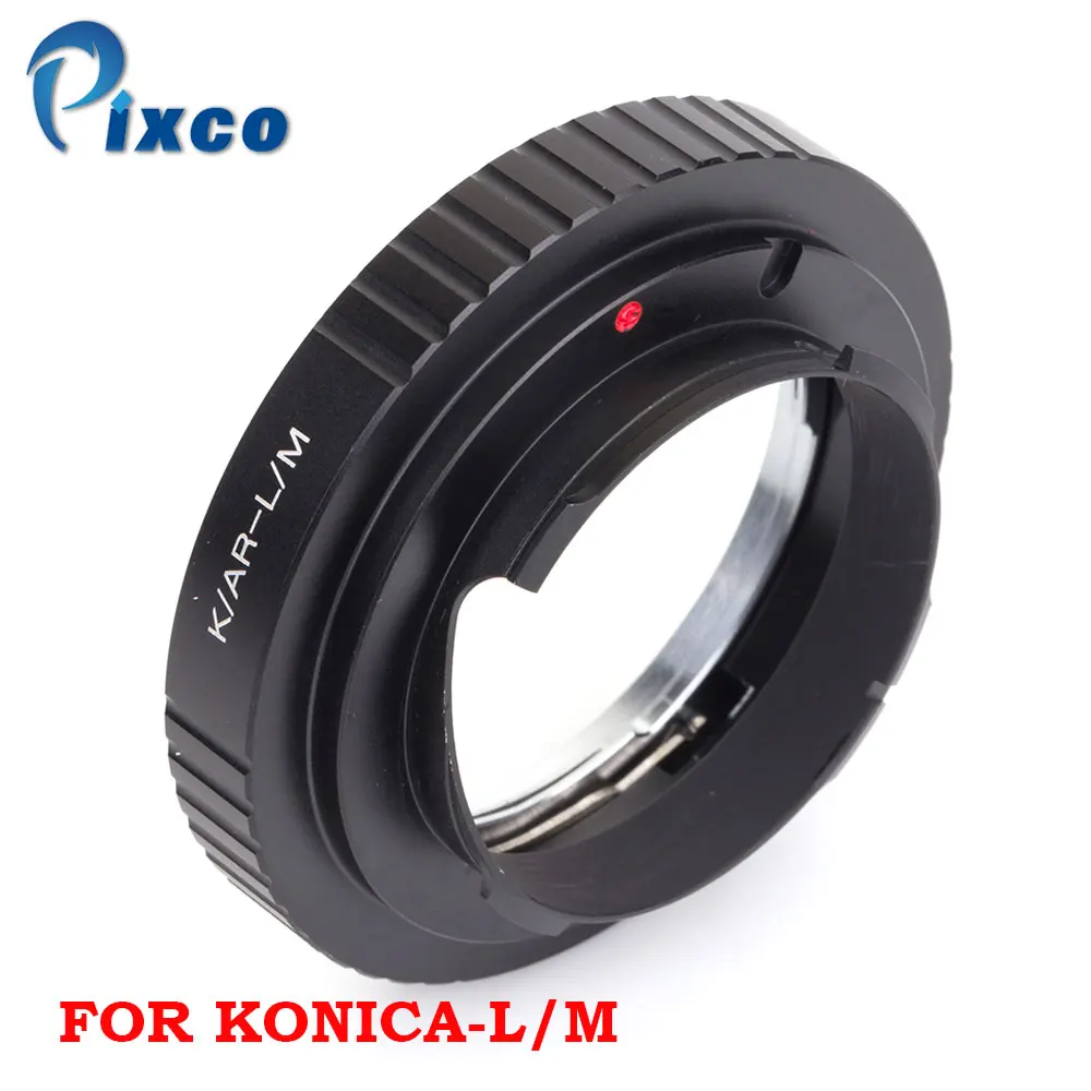 Pixco K.AR-L/M Anello adattatore con attacco per obiettivo Konica AR a vite per fotocamera Leica M Leica M 240/MONOCHROM/M 220/M9-P/M9