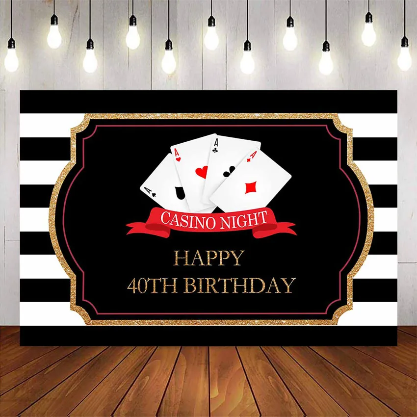 arriere-plan-a-rayures-blanches-et-noires-pour-fete-d'anniversaire-fournitures-de-decoration-personnalisees-pour-soiree-de-casino