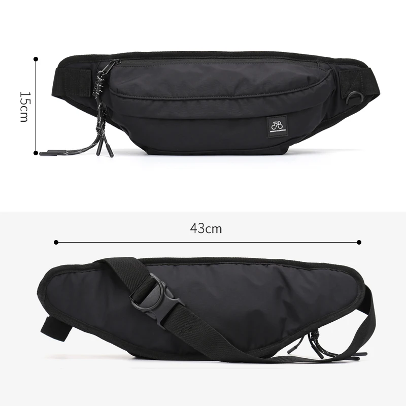 inrnn Men Waist Pack Teenager Outdoor Sports Running Cycling Fanny Pack Male Fashion Shoulder Belt Bag Travel Phone Pouch Bags