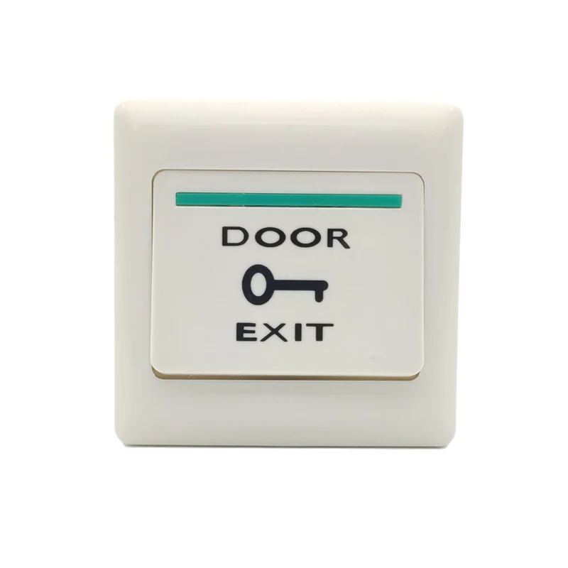 

Door Exit Button Release Push Switch for Access Control System Electronic Door Lock NO COM Lock Sensor Switch Access Control