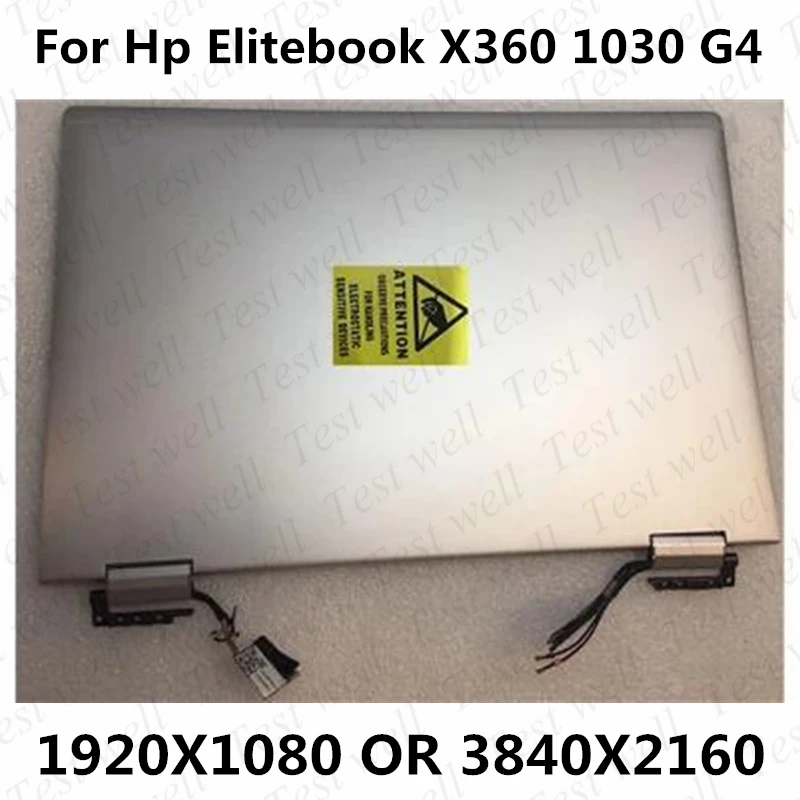 

L70759-001 13.3" FHD For HP EliteBook x360 1030 G4 LCD Touch Screen Replacement Full Assembly With Hinges Sliver