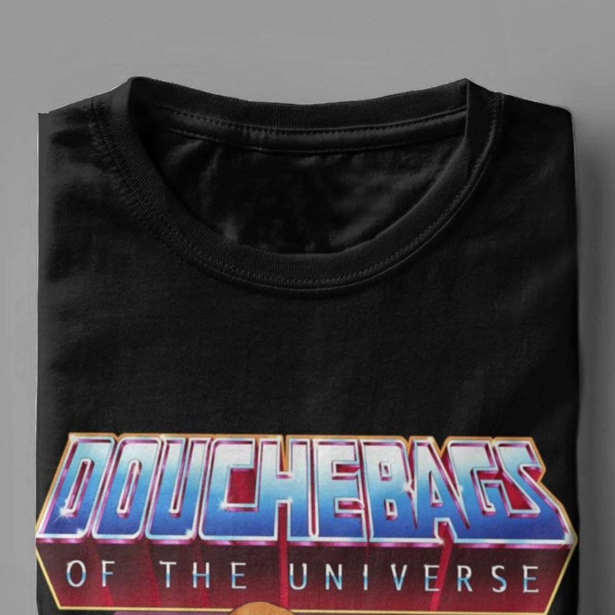 Men Douchebags Of The Universe He-Man  Of The Universe Tee Shirt Skeletor 80s Cotton Tee T-Shirts