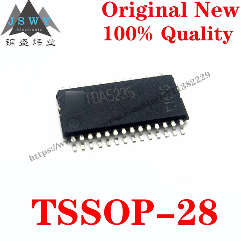 10~100PCS TDA5235 TSSOP-28 Semiconductor Wireless and RF Integrated Circuit RF Receiver IC Chip for module arduino Free Shipping