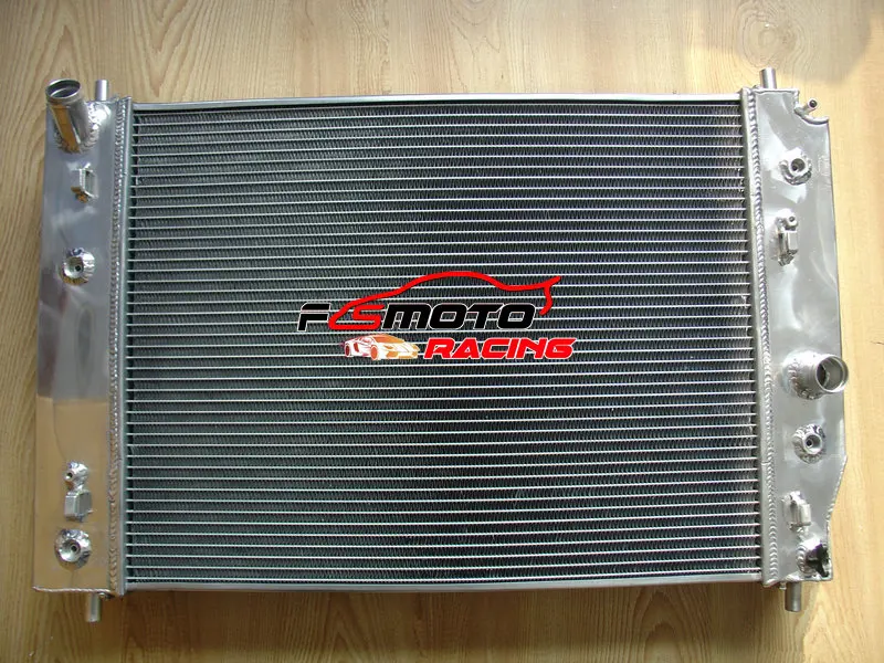 64mm 3 Row Aluminum Radiator Racing For Chevrolet Corvette C6 Double Oil Cooler