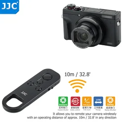 JJC BR-E1 Wireless Remote Control Controller for Canon EOS R7 M50 Mark II 6D Mark II R5 R6 R RP R3 90D 77D 850D 200D II M200 M50