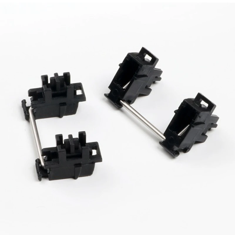 New Steel Plate Satellite Shaft for Mechanical Keyboard Cherry MX Axis Switch Black Mounted 6.25U 2U Stabilizers