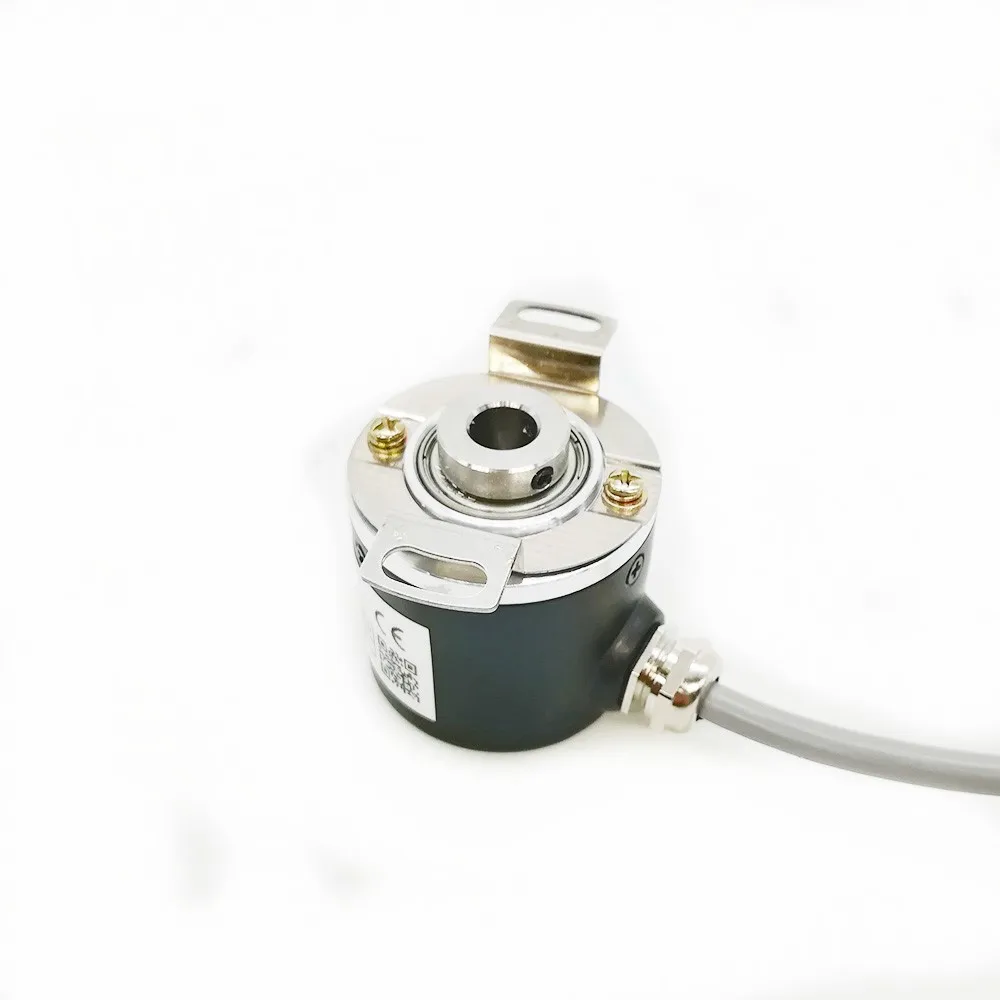 GHB38 Rotary Encoder 8MM Blind Hollow Shaft Encoders Line Driver A B Z A- B- Z- Use For Embroidery Machine