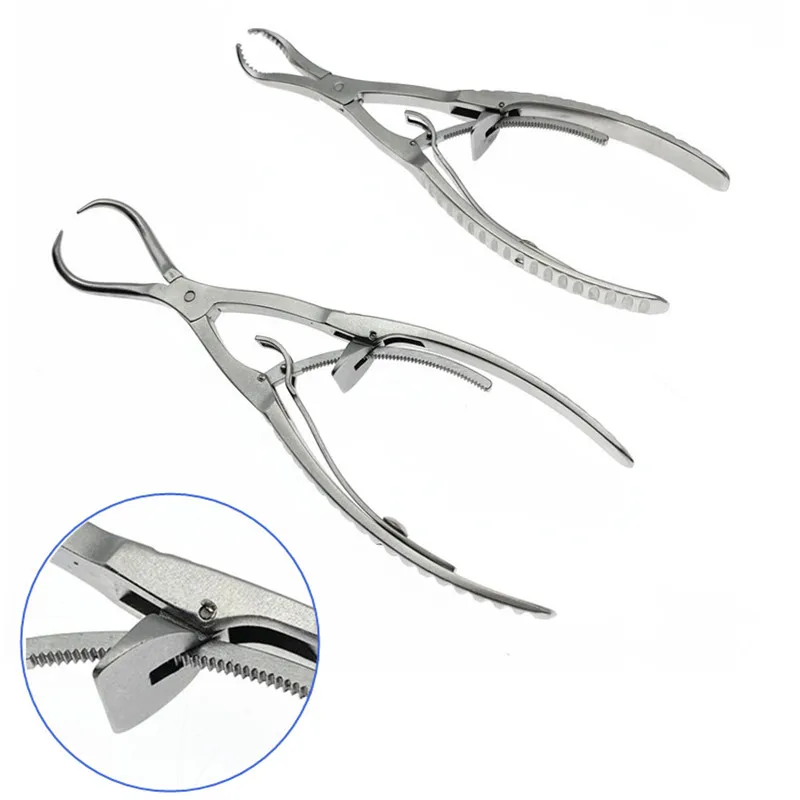 Orthopedic Self-locking fixed pliers stainless steel Bone holding forceps Training instruments Orthopedic instrument