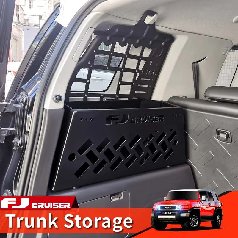 06-21 Year Toyota FJ Cruiser Accessories Interior Modification Trunk Aluminum Alloy Storage Box