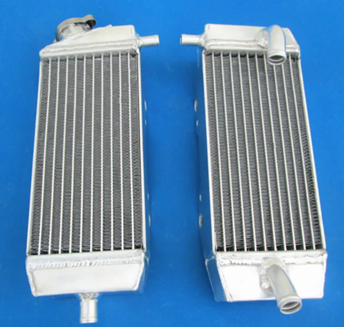 

Aluminum Radiator Cooling for Kawasaki KX250F KXF250 2004 / SUZUKI RMZ250 2004 + Silicone Hose
