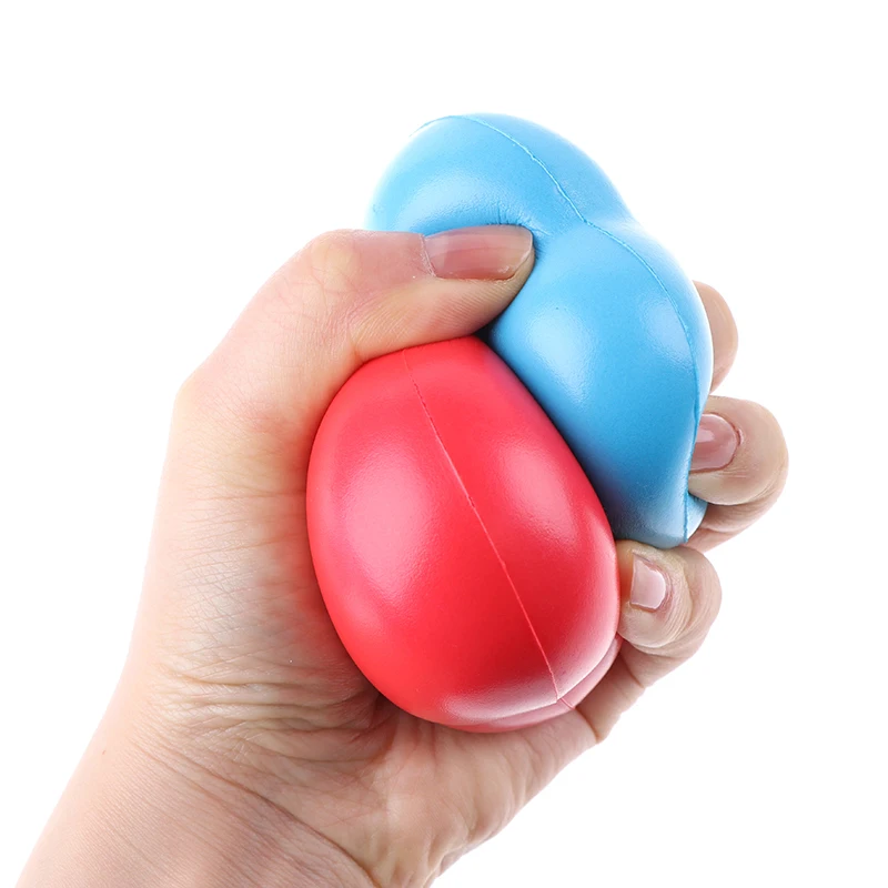 1 Piece Heart Shaped Stress Ball For Kids Adults Anxiety Relief Autism Therapy Sensory Toys for Special Needs