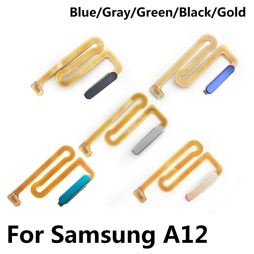 

NEW Fingerprint Scanner For Samsung A12 A125 A125F ID Home Button Fingerprint Menu Return Key Recognition Sensor Flex Cable