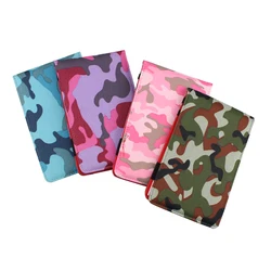 Camouflage Color Golf Scorecard Holder Oxford Cloth Score Notebook Accessories