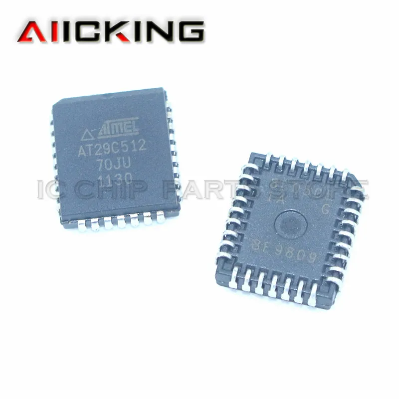 10/CHIẾC AT29C512-70JU AT29C512-70 AT29C512 PLCC32 MỚI CHIP IC