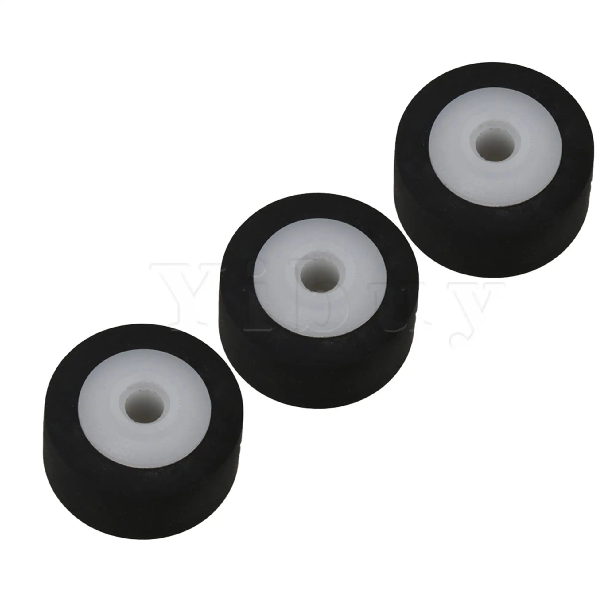 Yibuy 13x6x2.5mm Rubber Audio Belt Pulley for Tape Recorder Cassette Decks Pack of 20