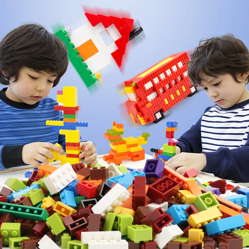 250PCS building block city set compatible with classic bricks DIY creative educational parent-child toys children's gifts