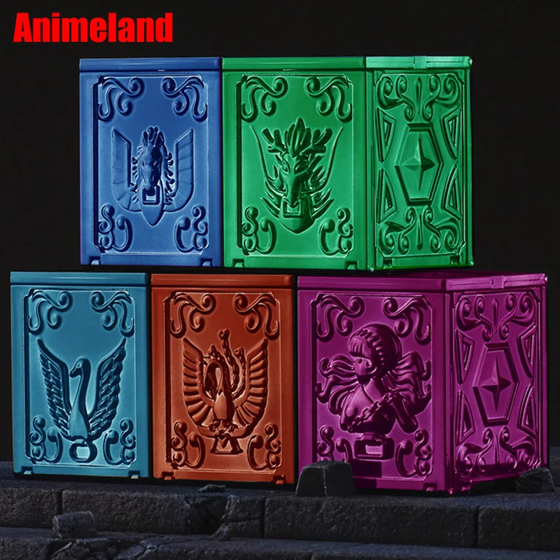 

Сказочная ткань Saint Seiya EX Pegasus Dragon Shiryu Andromeda Shun Cygnus Hyoga Phoenix Ikki Pandora Box Бронзовый набор 5 фигурок