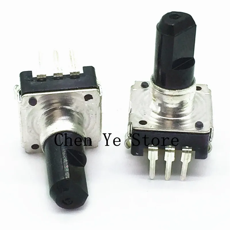 

20PCS EC12 Rotary Encoder 360 Degree Rotary Encoder 24 Positioning Without Push Button Switch Handle Length 15MM