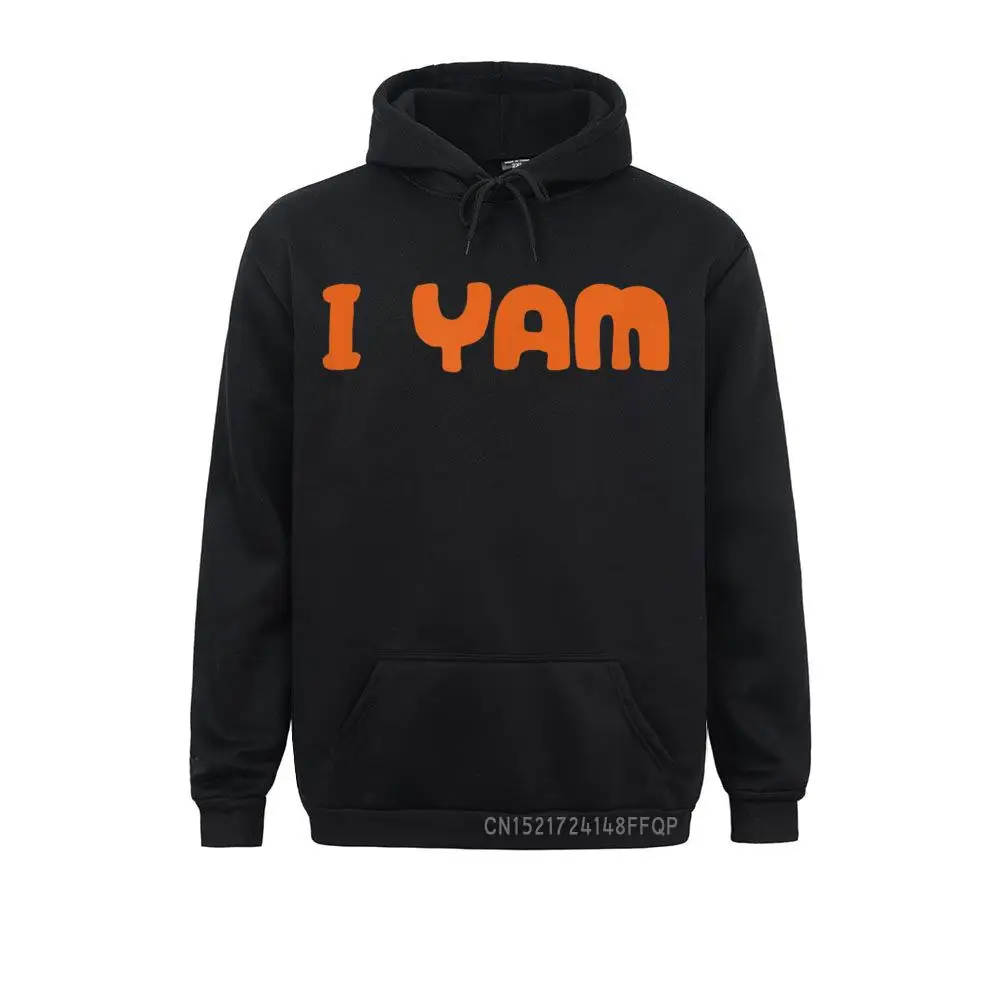 

He's My Sweet Potato I Yam Hooded Tops Simple Style Long Sleeve Hoodies Winter Men's Sweatshirts Customized Sportswears Hot Sale