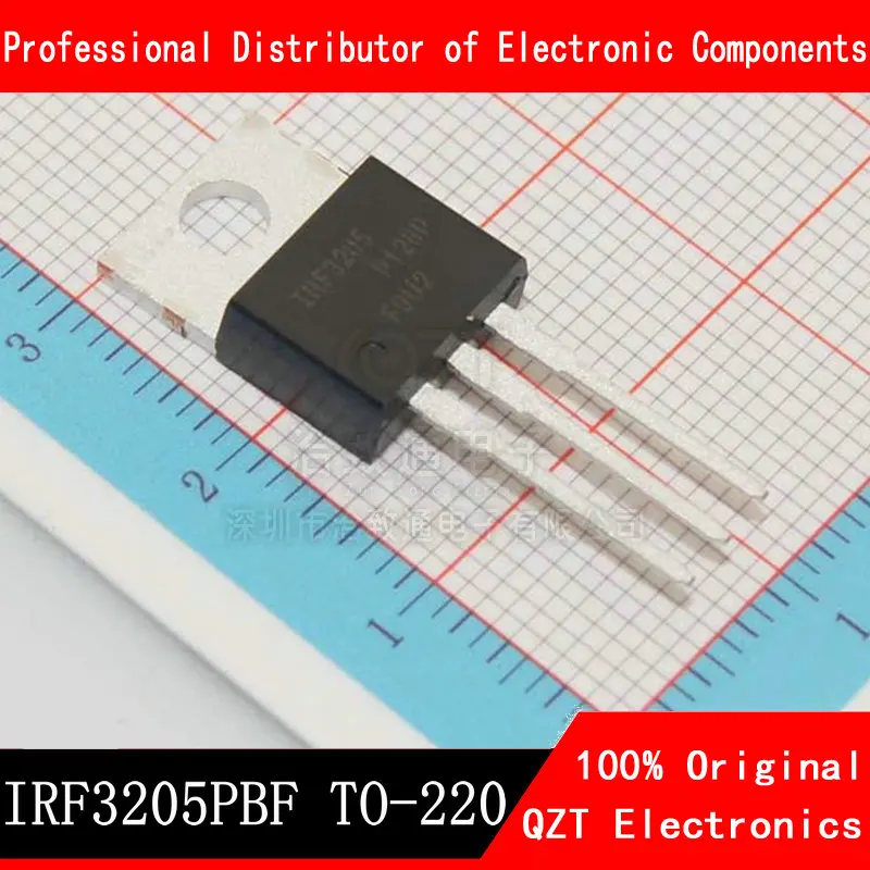 IRF3205PBF TO220 IRF3205 TO-220 3205 신규 및 오리지널 IC 칩셋, 10 개