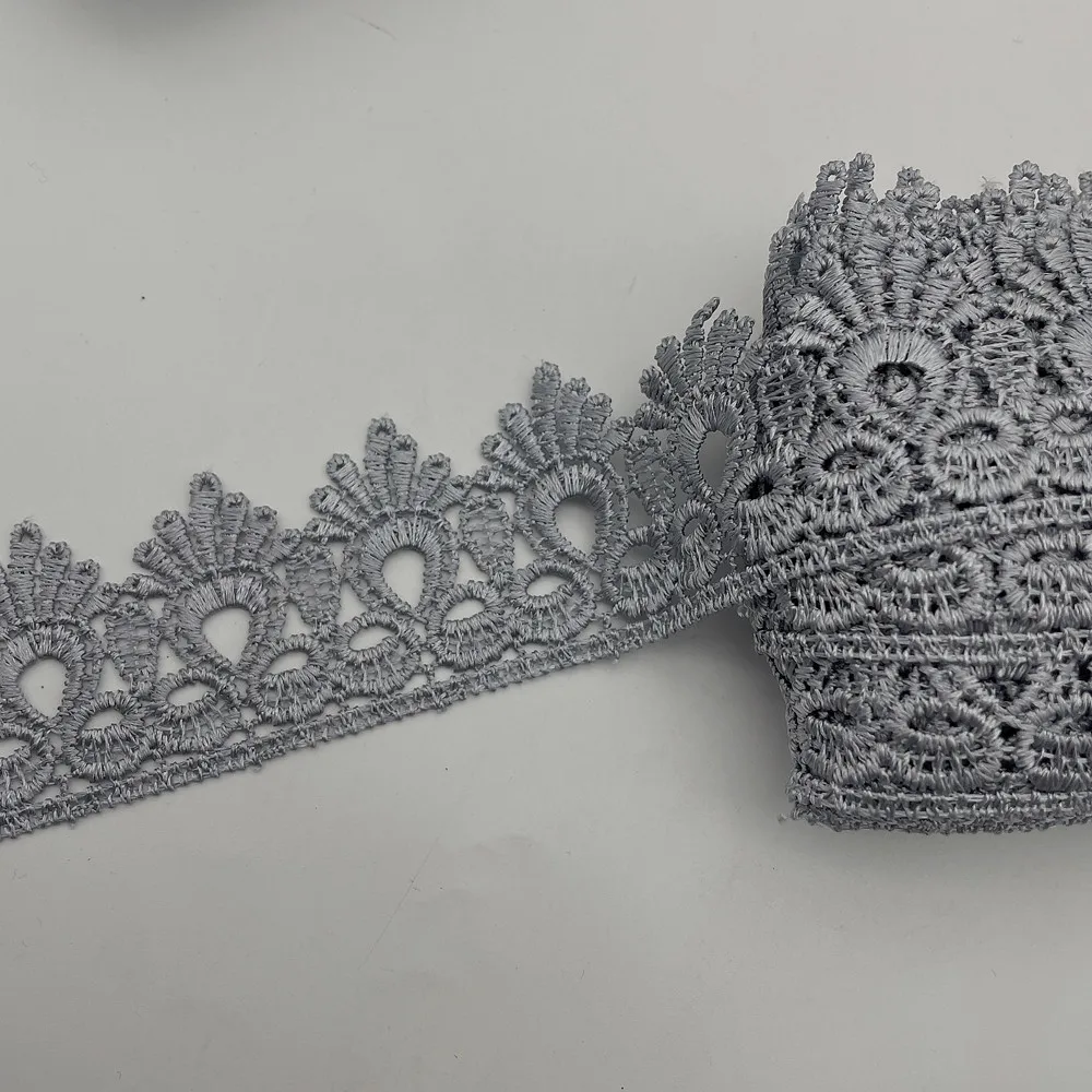 Hot sale 15yards Venise Lace trim wedding DIY crafted sewing polyester lace  wholesale  4.5cm